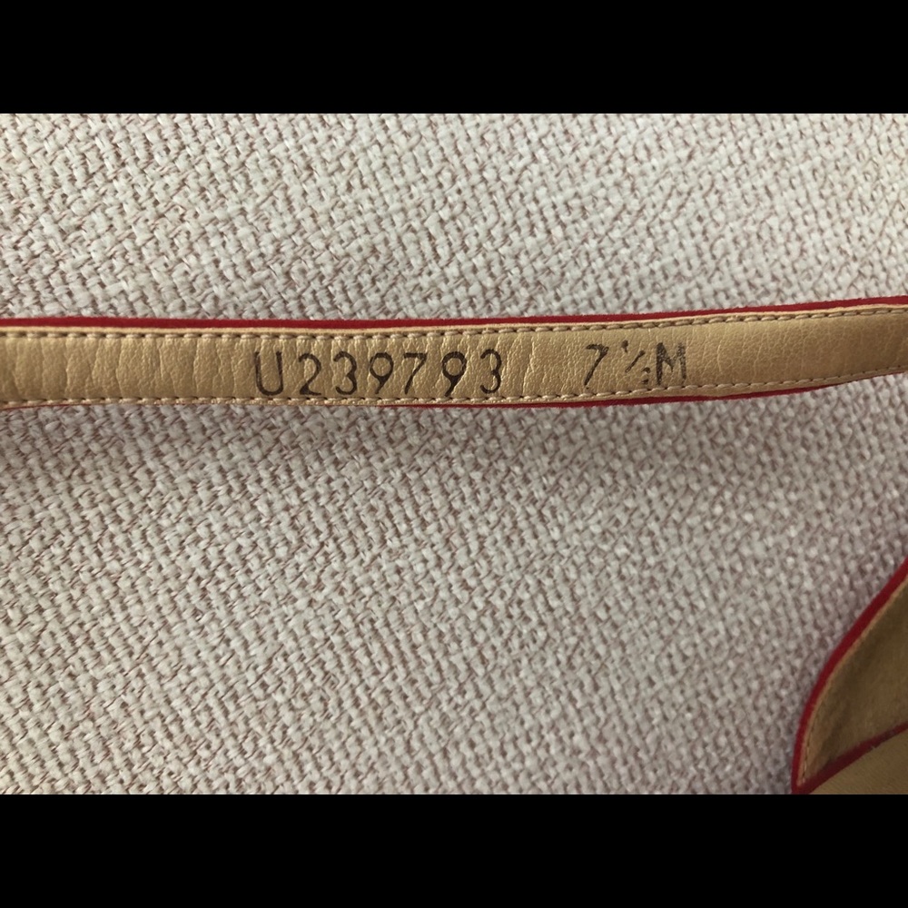 STUART WEITZMAN CLASSIC SUEDE RED SANDALS👡👸🏻 - Picture 9 of 10